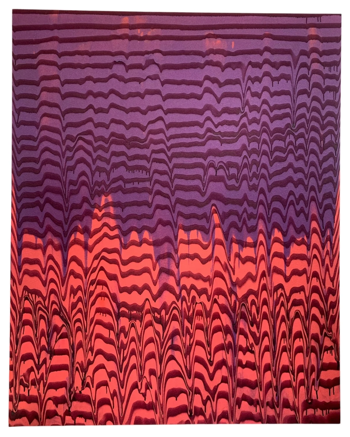 Waves series - mixed media on canvas 122 by 152cm