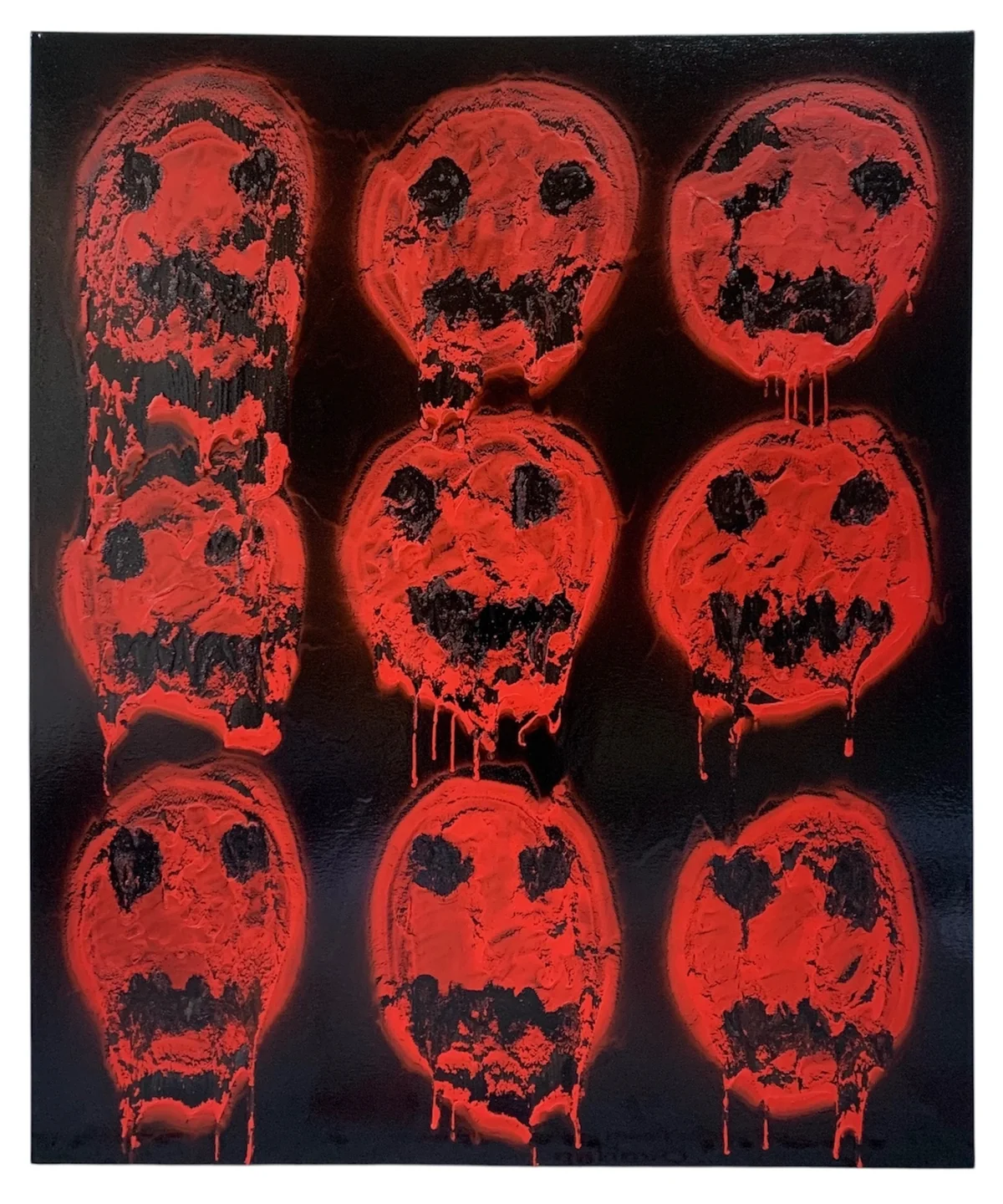Untitled - mixed media on canvas