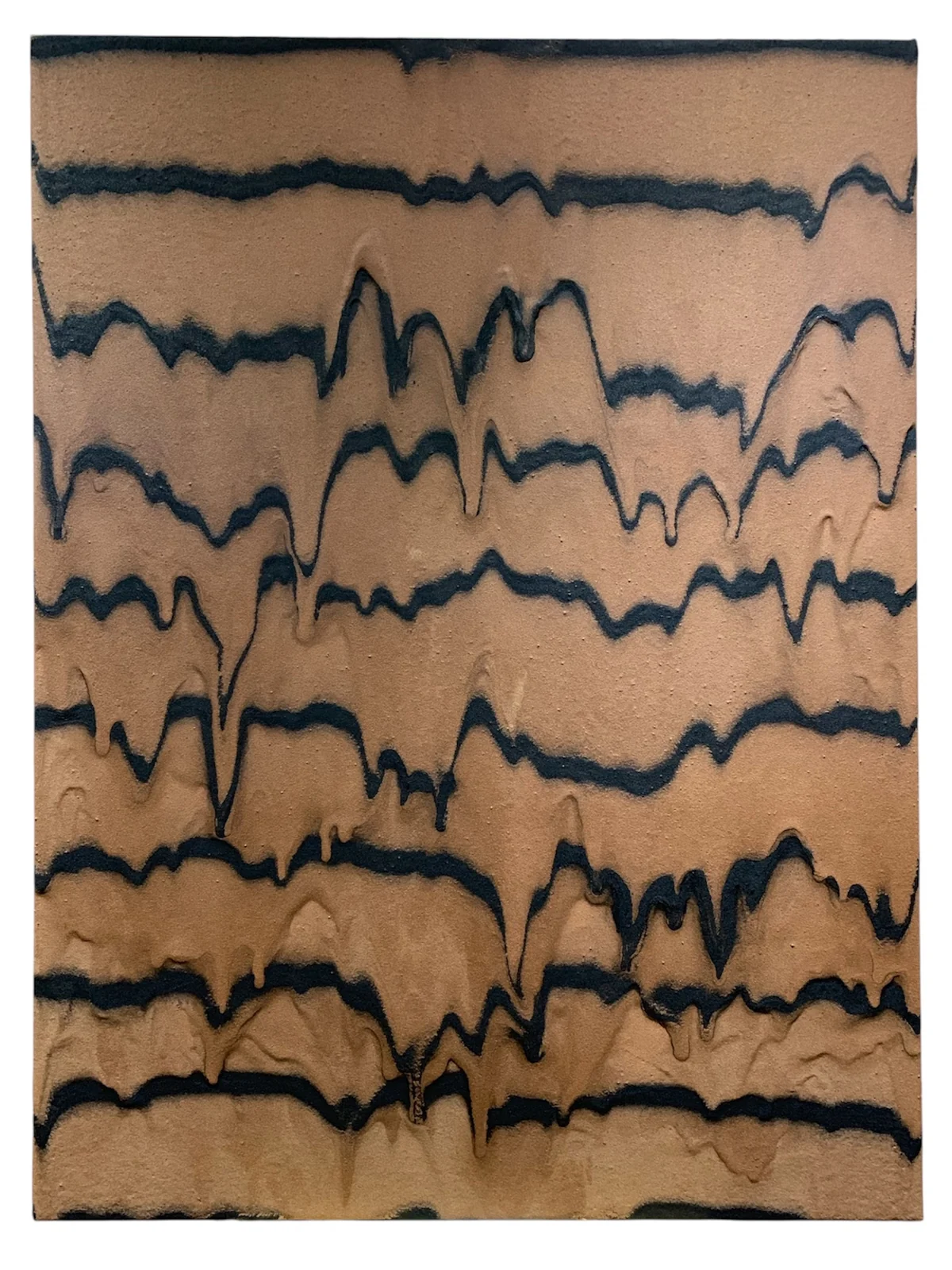 Waves series - mixed media on canvas 91 by 122cm