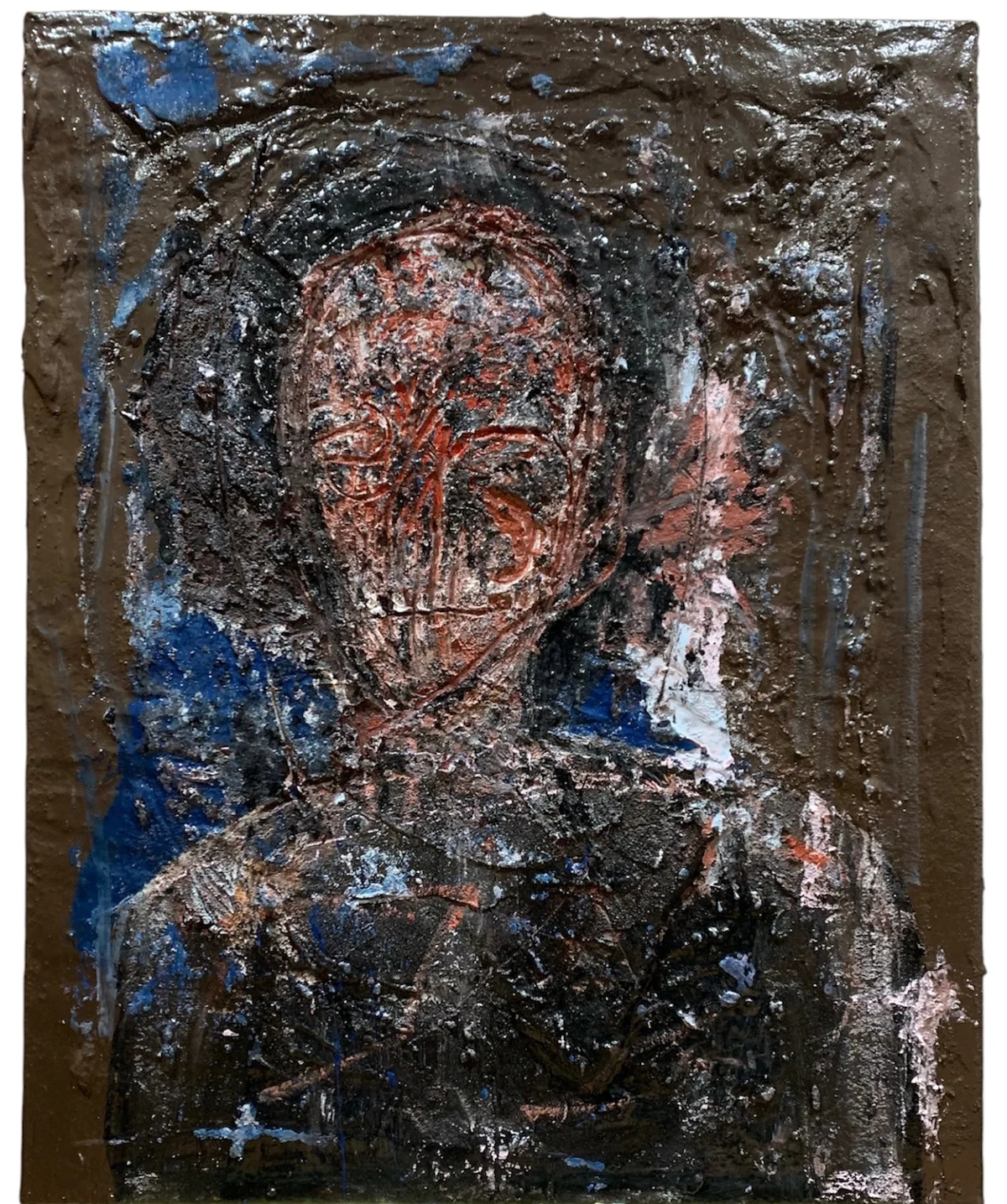 Untitled - mixed media on canvas