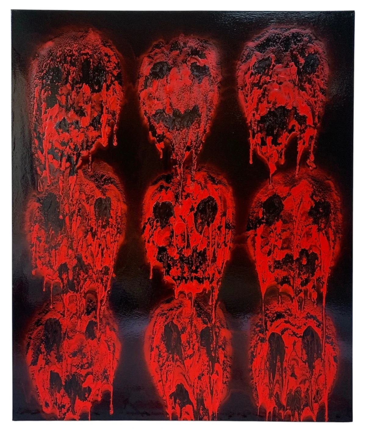 Untitled - mixed media on canvas