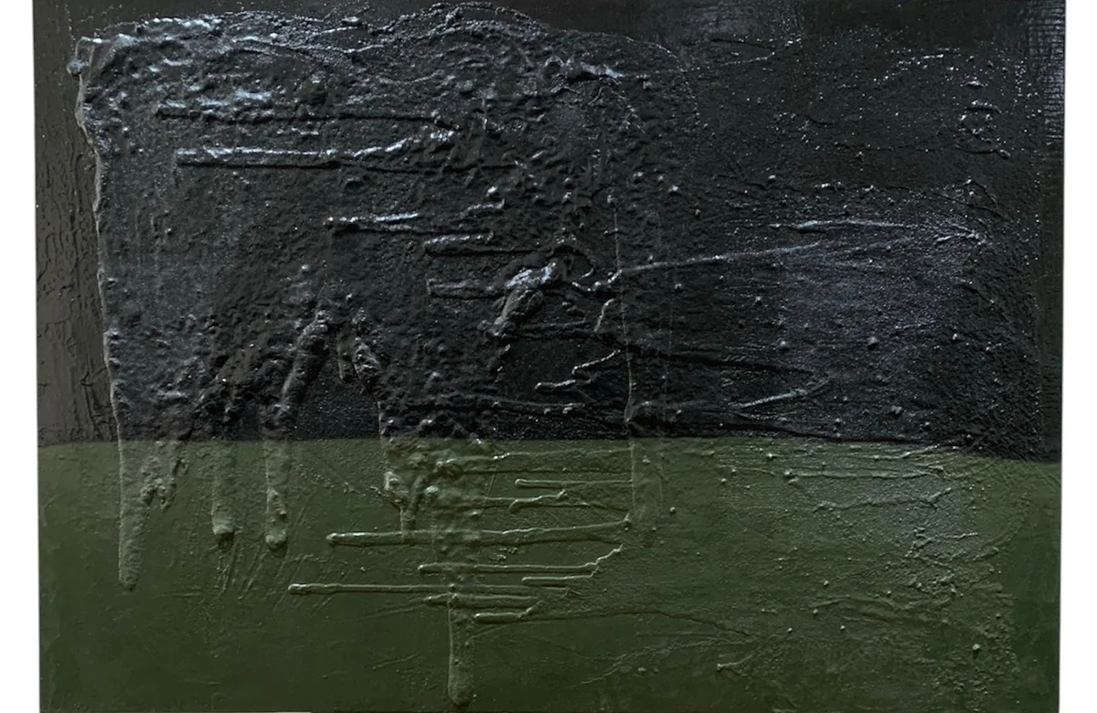 Landscape - mixed media on canvas