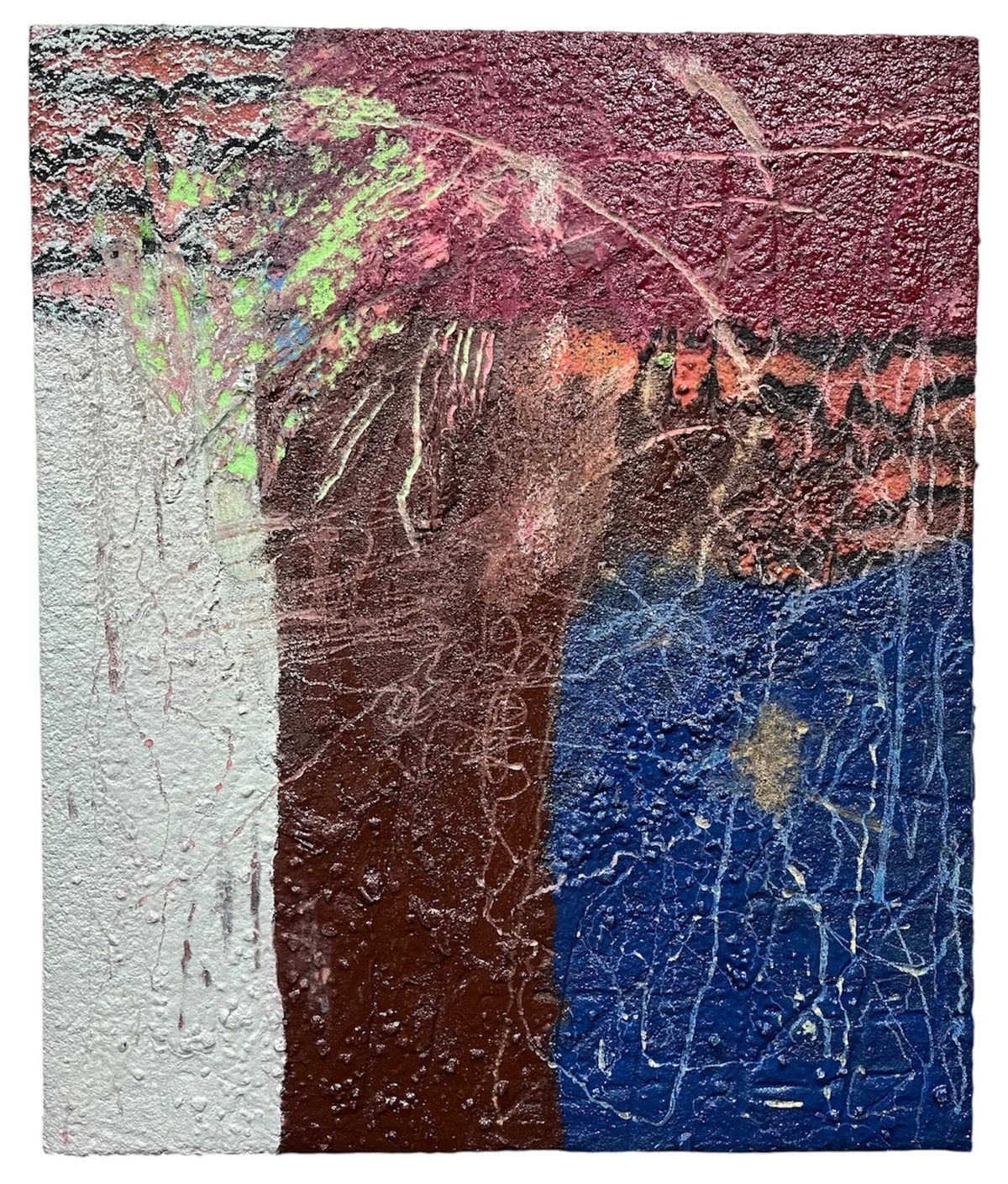 Untitled - mixed media on canvas