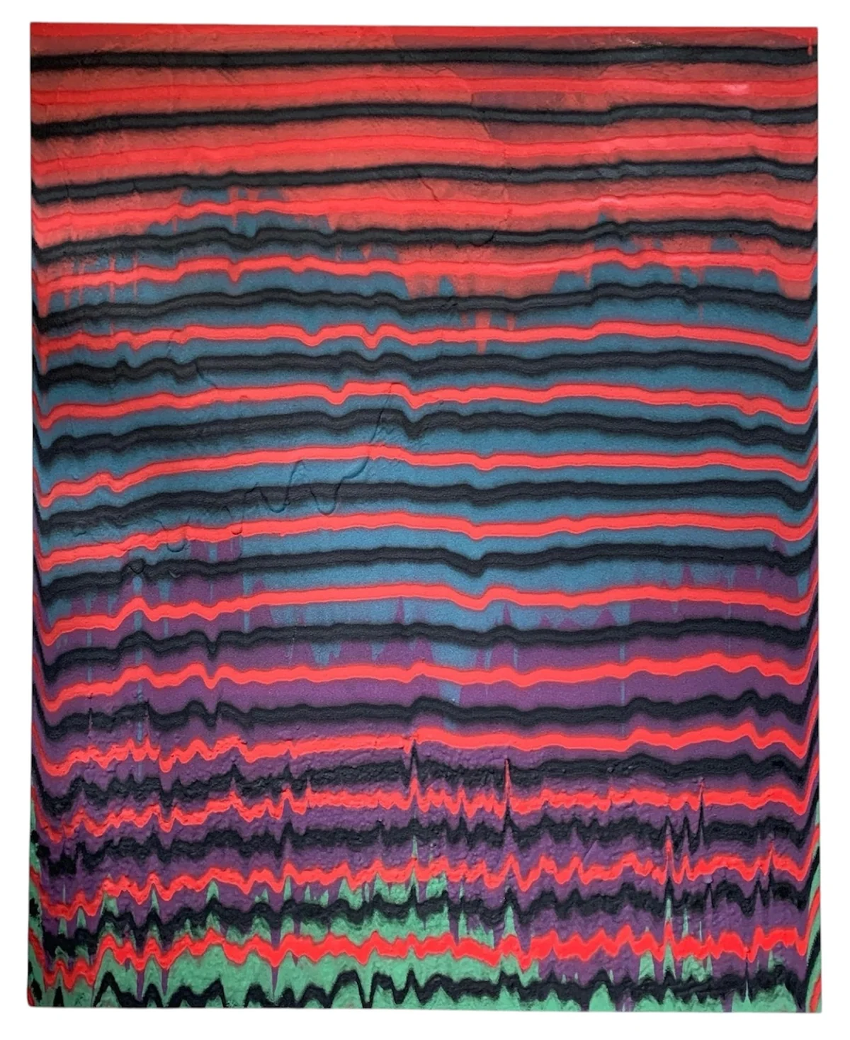 Waves series - mixed media on canvas 122 by 152cm
