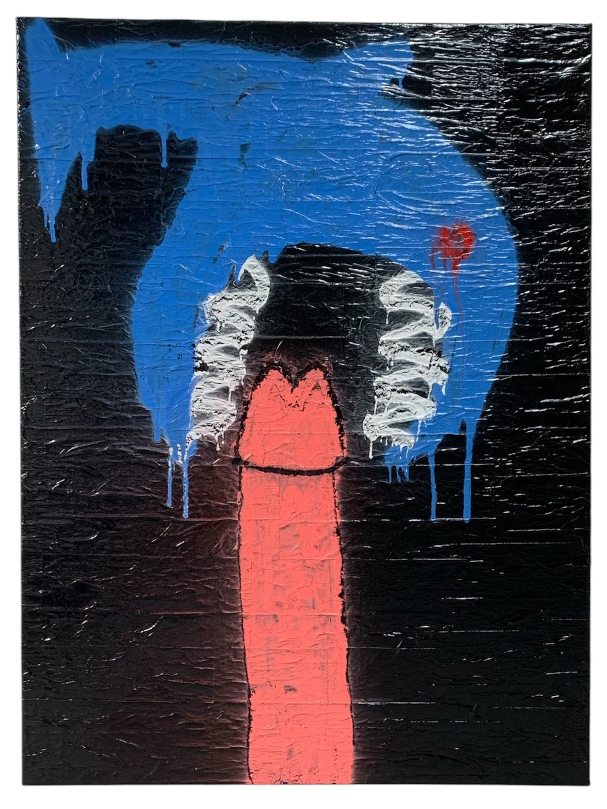 Untitled - mixed media on canvas