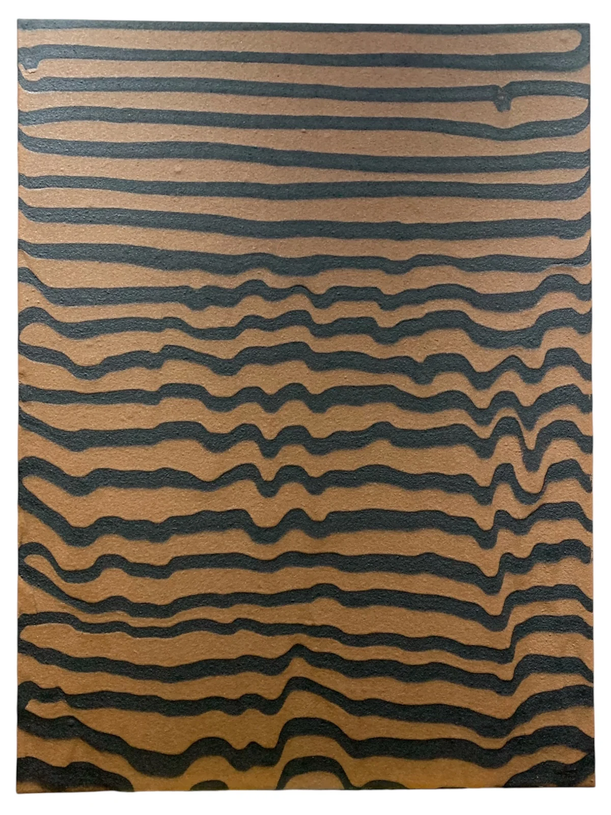 Waves series - mixed media on canvas