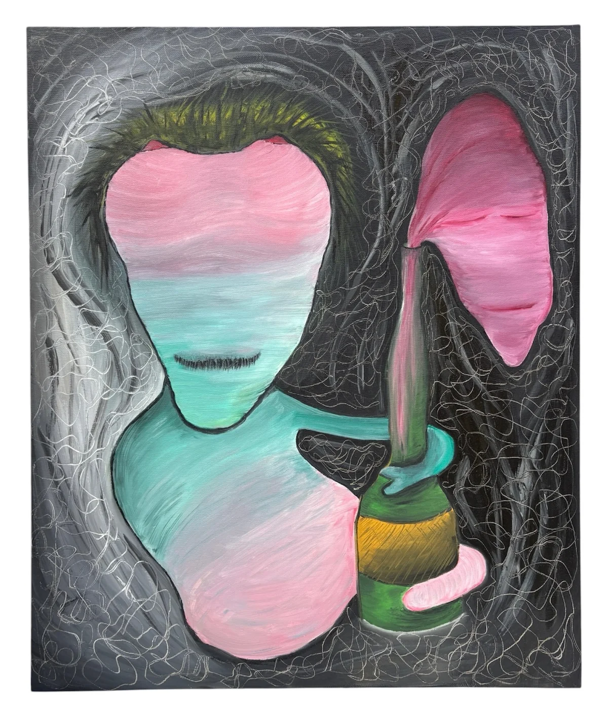 Untitled - oil on canvas board 20 by 24 inch