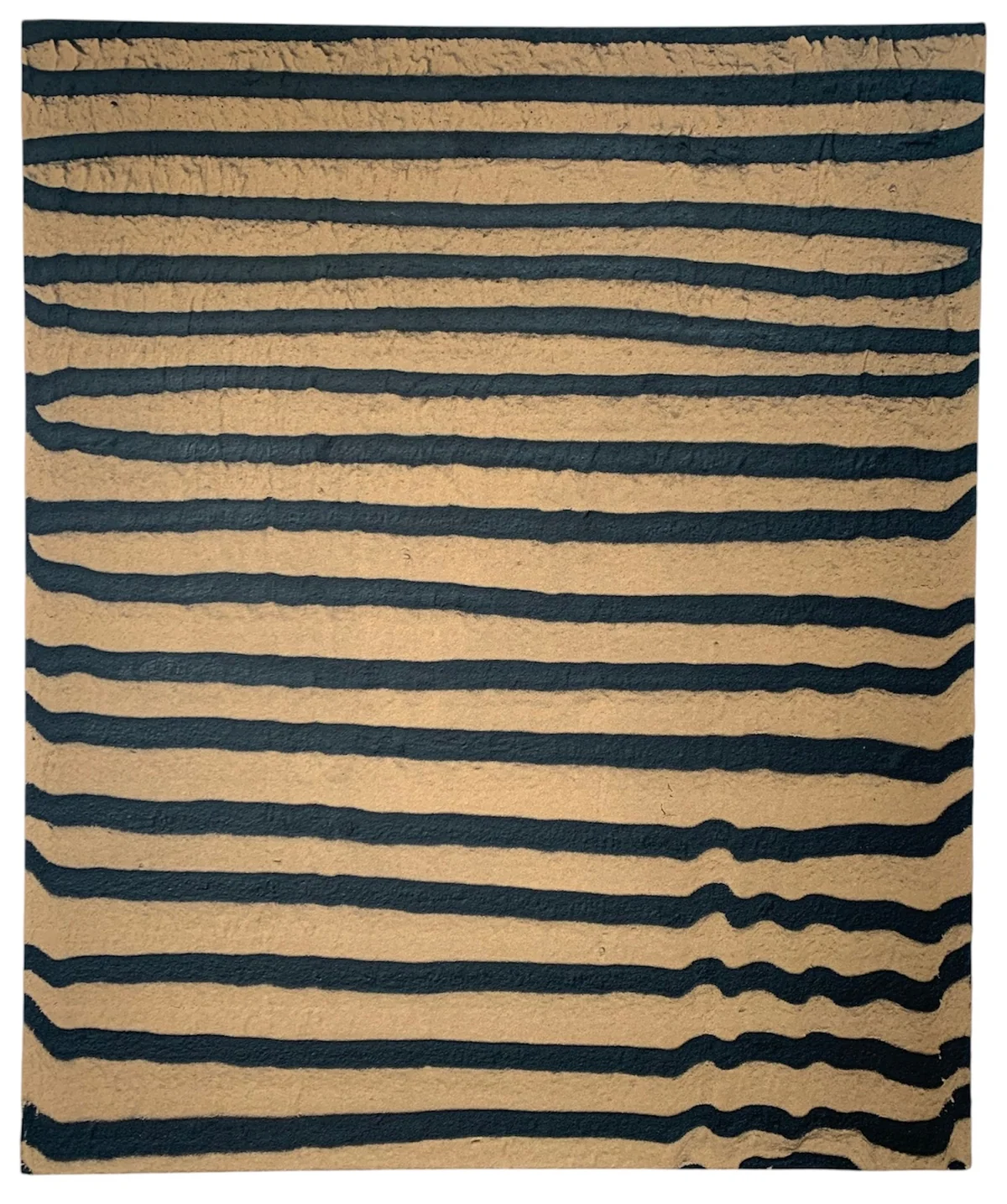 Waves series - mixed media on canvas