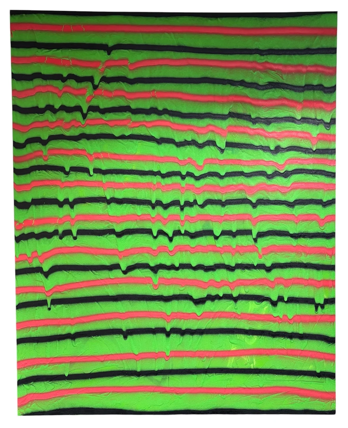 Waves series - mixed media on canvas 122cm by 152cm