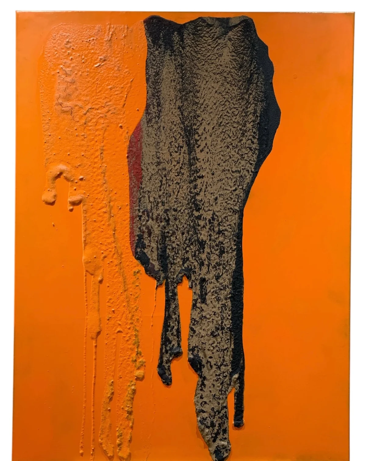 Untitled - mixed media on canvas