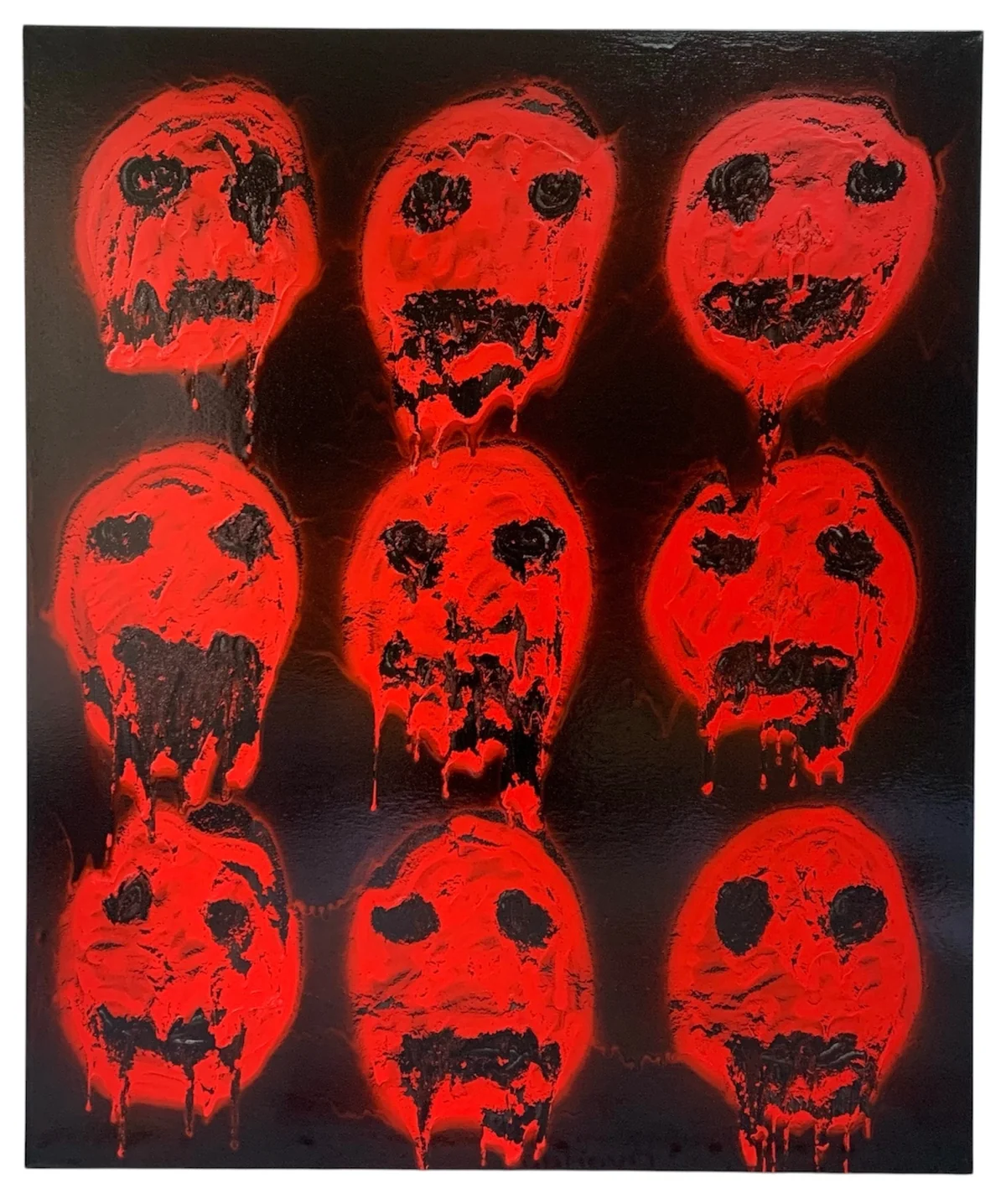 Untitled - mixed media on canvas