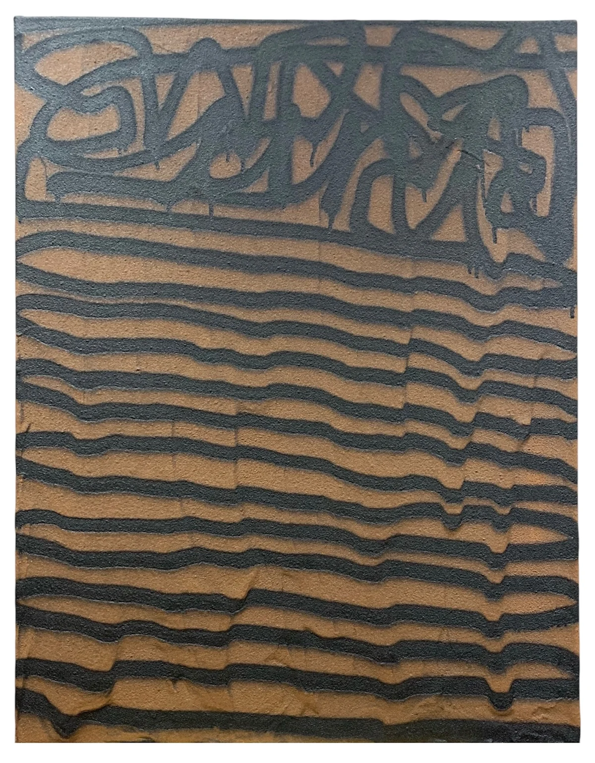 Untitled - mixed media on canvas
