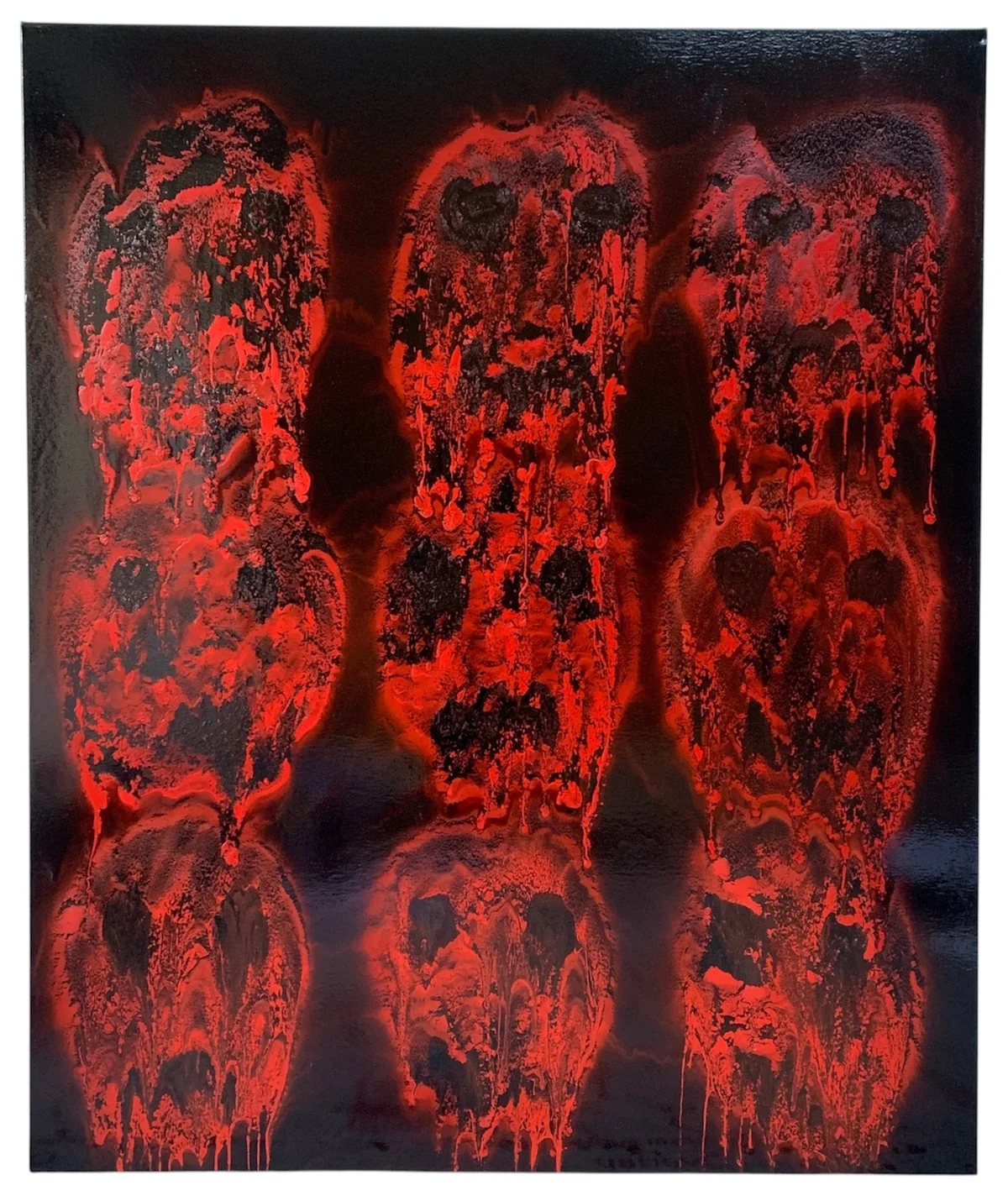 Untitled - mixed media on canvas