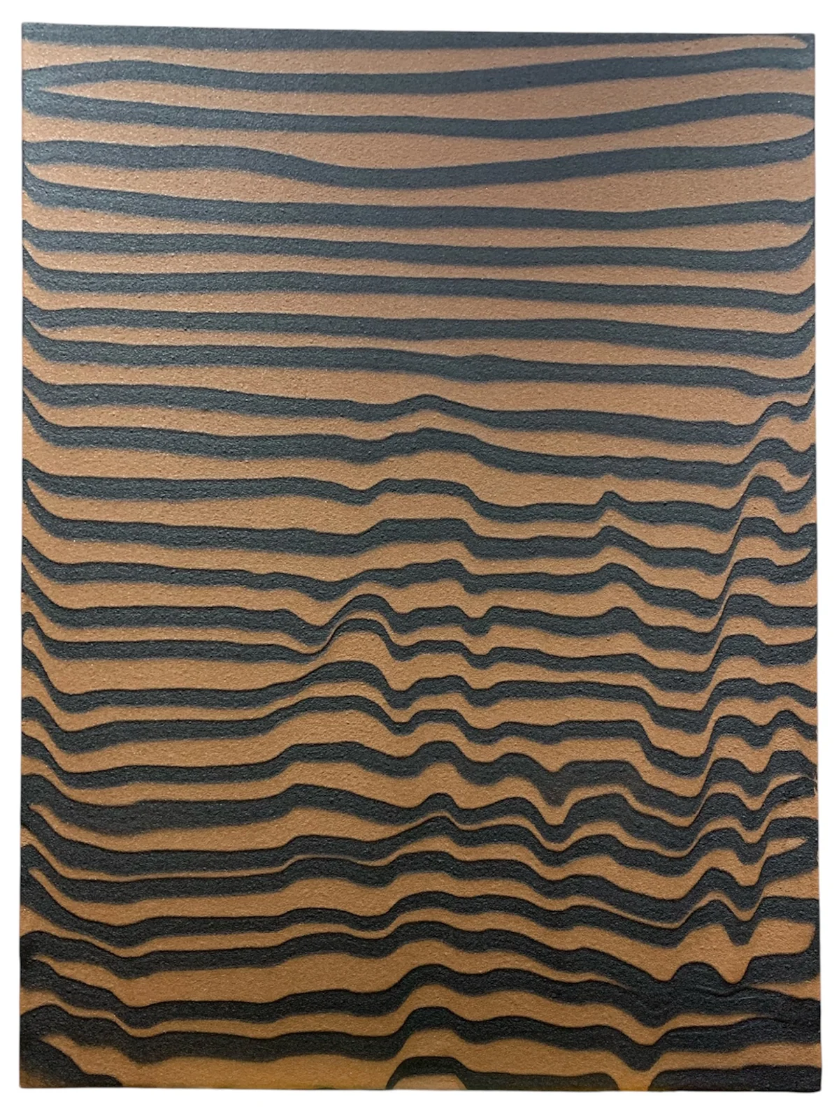 Waves series - mixed media on canvas