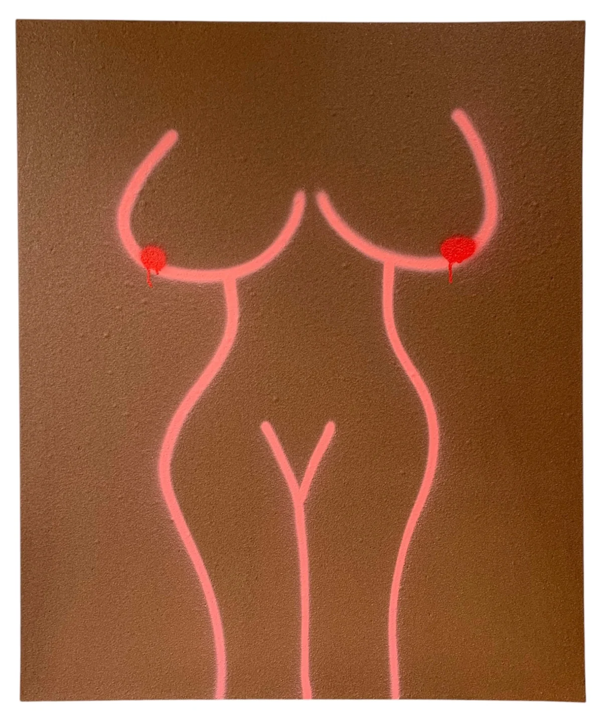 Untitled - mixed media on canvas
