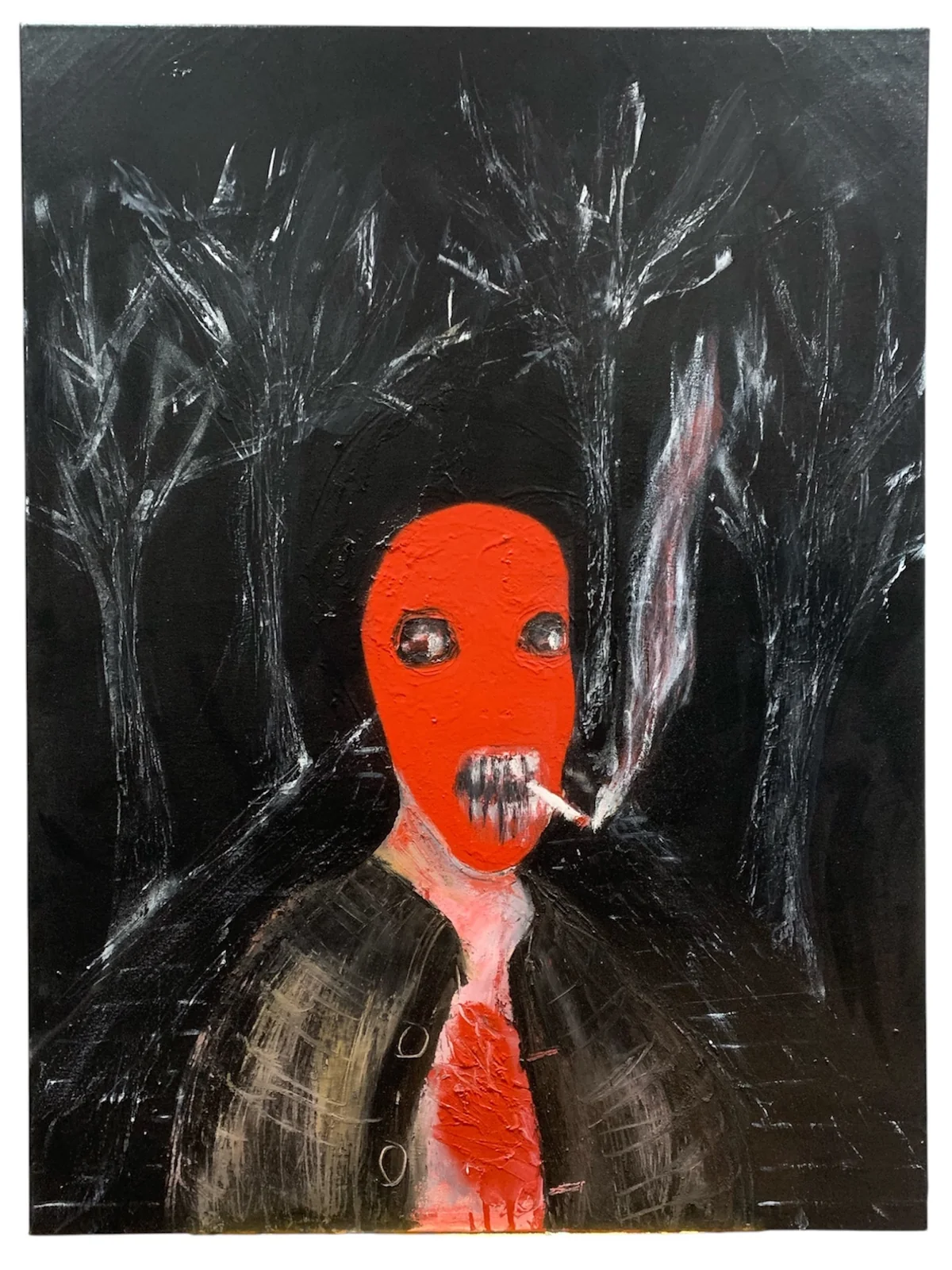 Untitled - mixed media on canvas