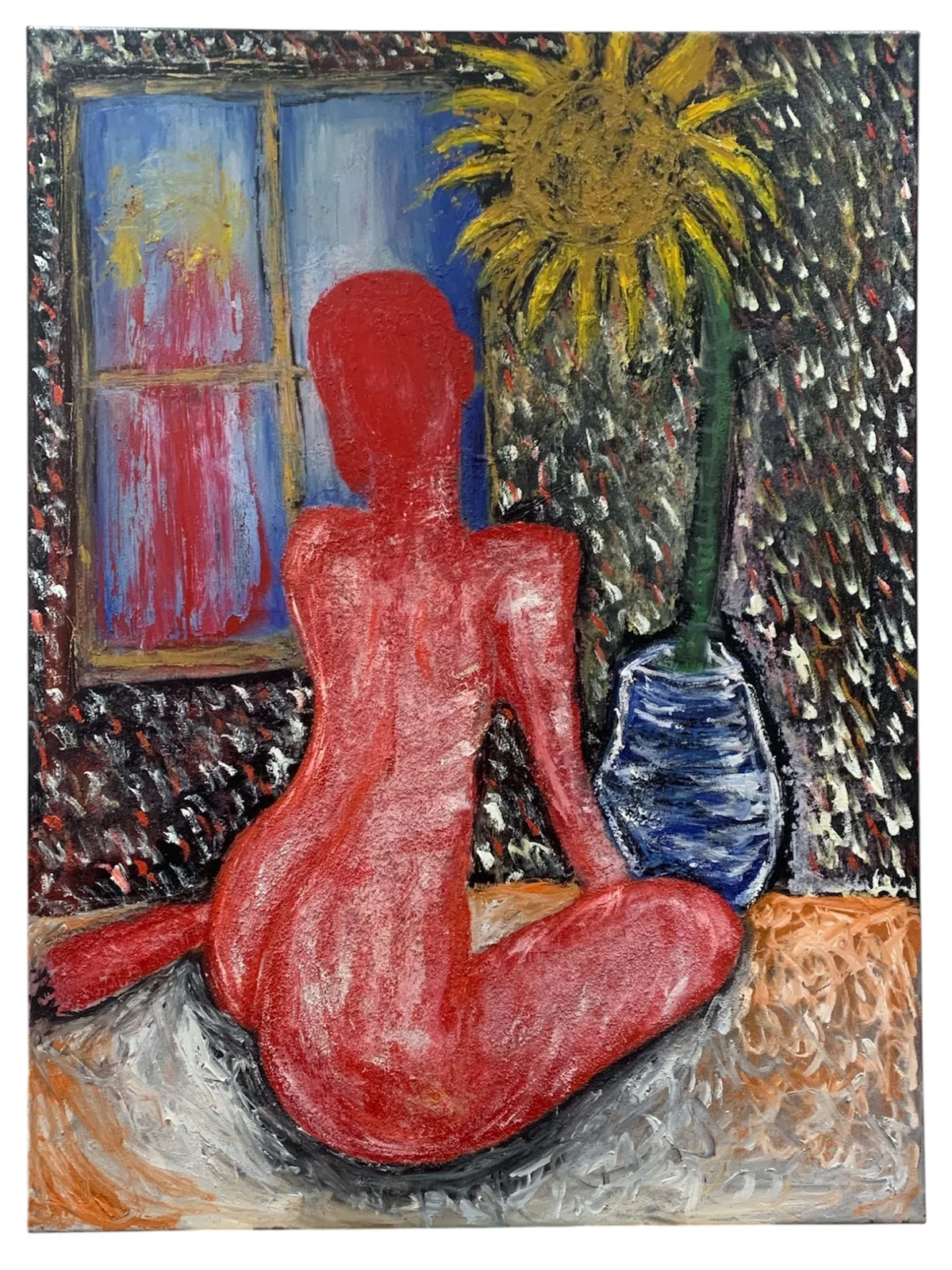 Untitled - mixed media on canvas