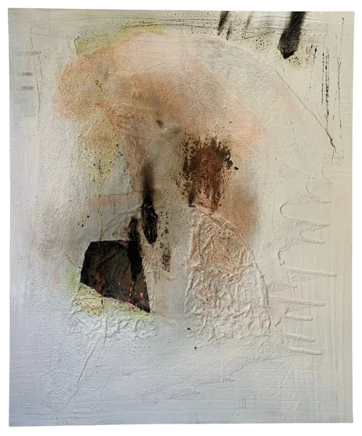 Untitled - mixed media on canvas