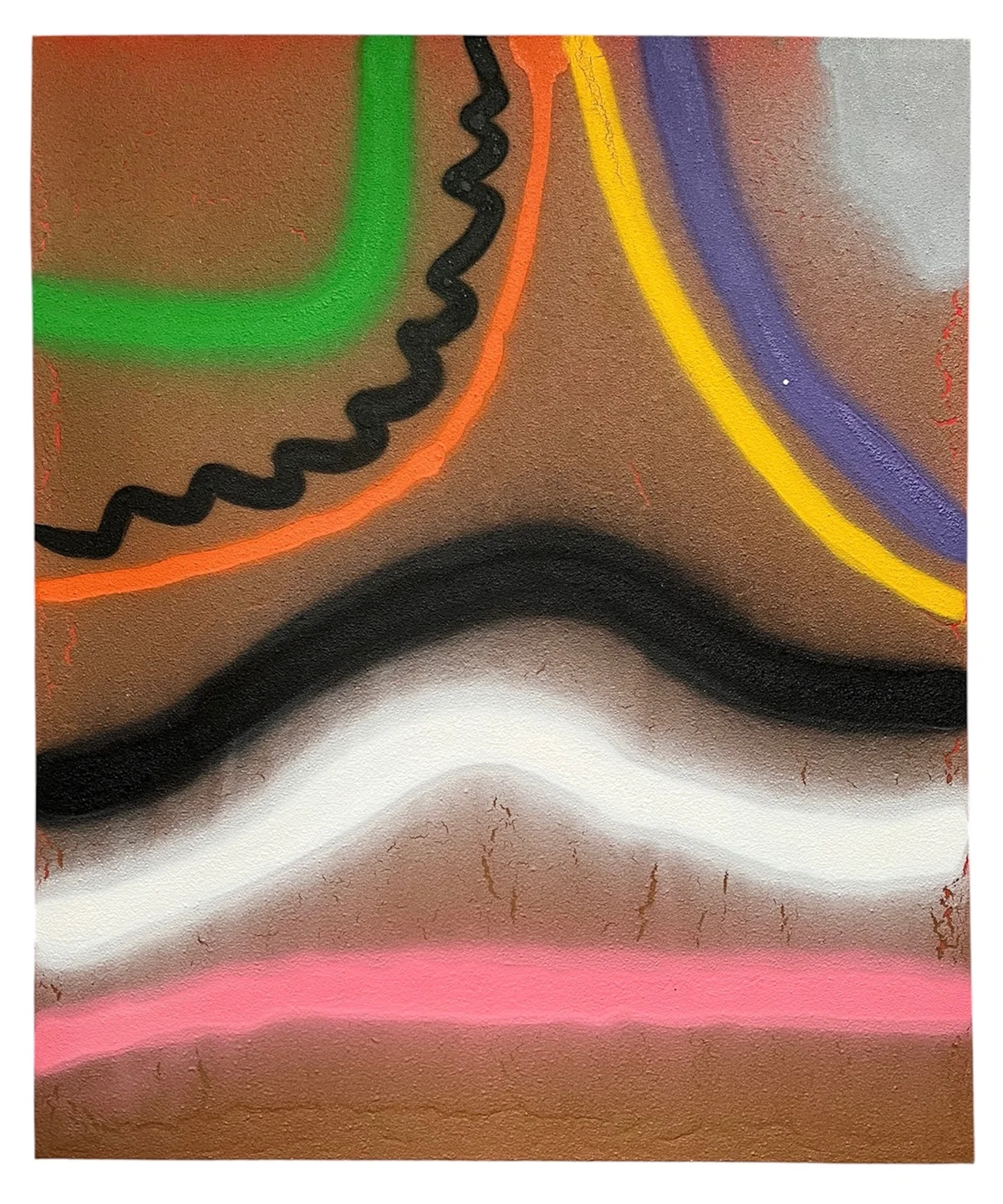 Untitled - mixed media on canvas