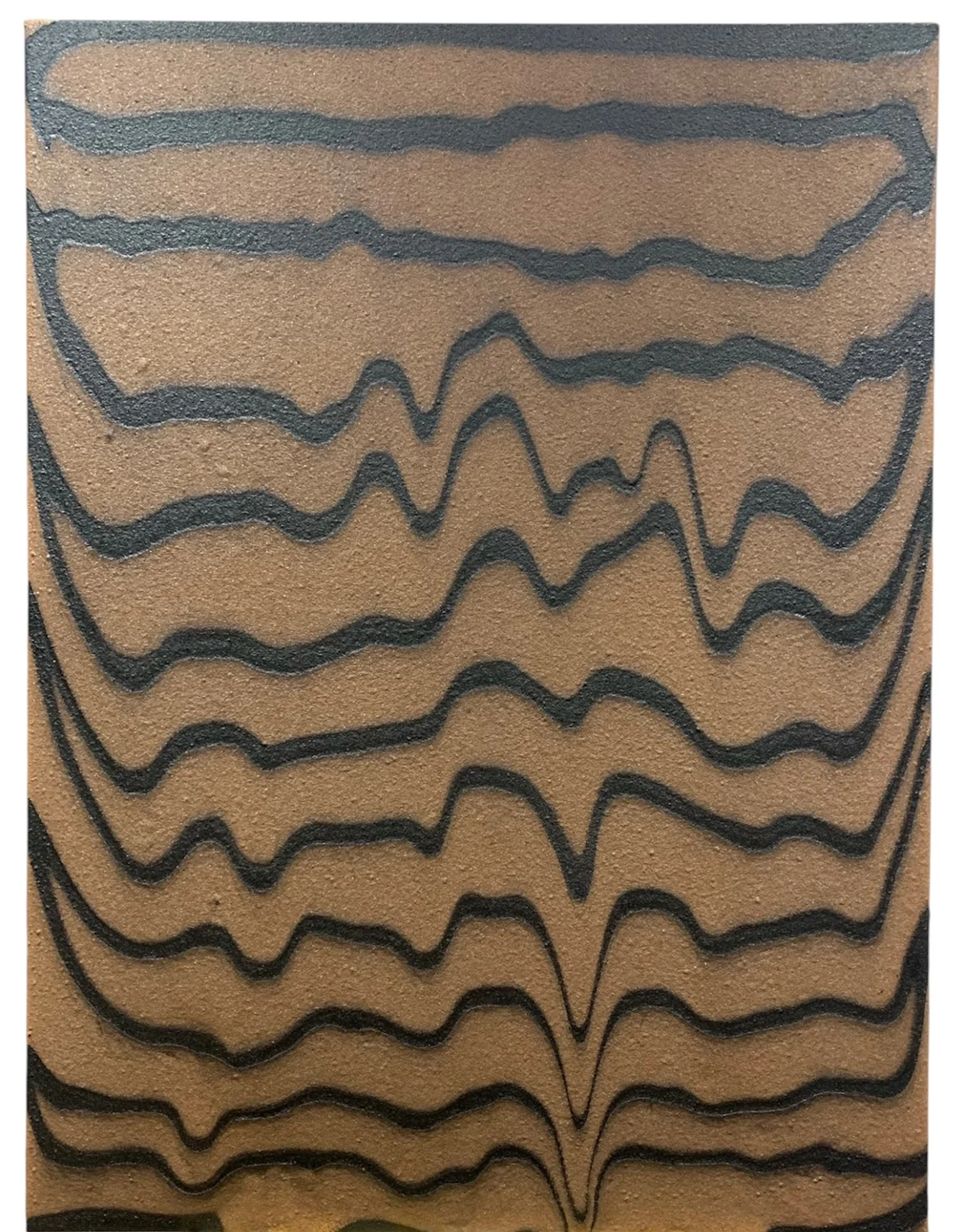 Waves series - mixed media on canvas