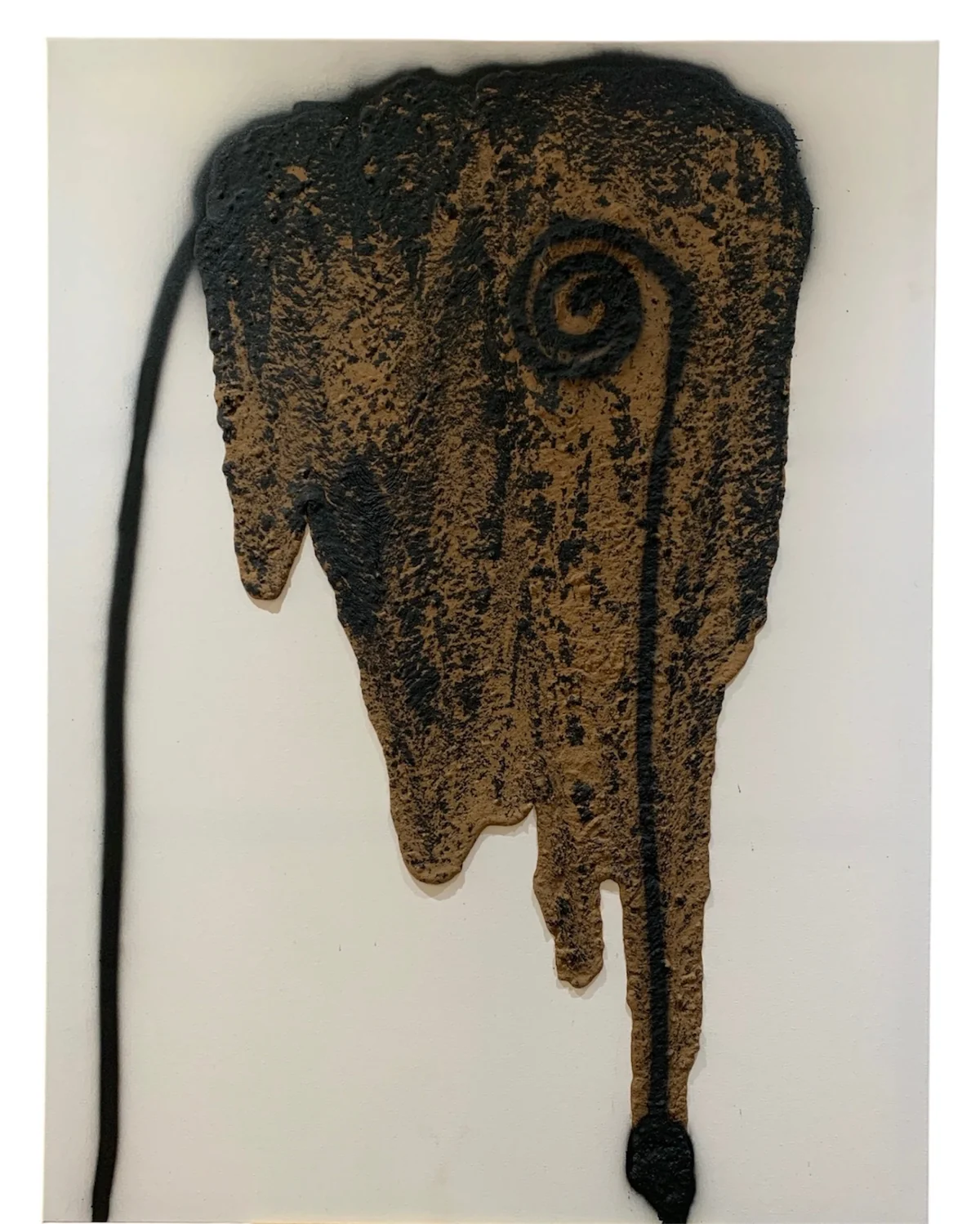 Untitled - mixed media on canvas