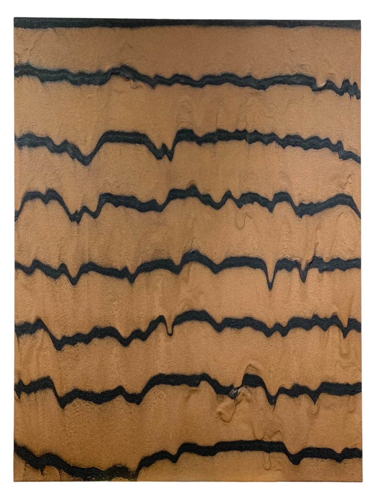 Waves series - mixed media on canvas 91 by 122cm
