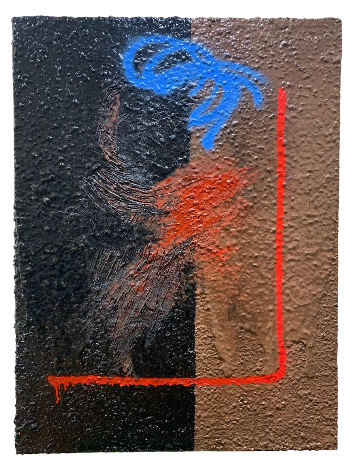 Untitled - mixed media on canvas