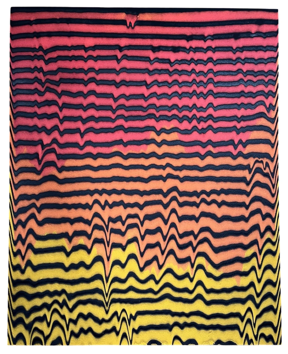 Waves series - mixed media on canvas 122 by 152cm