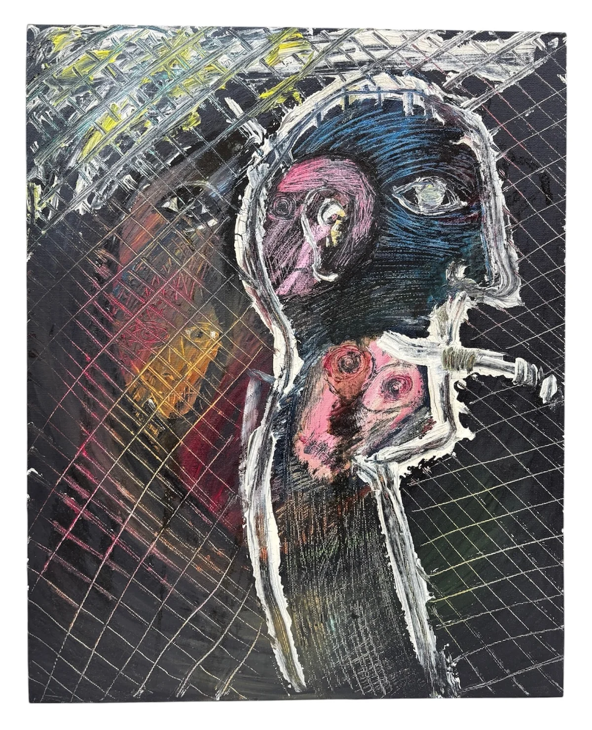 Untitled - mixed media on canvas board 16 by 20 inch
