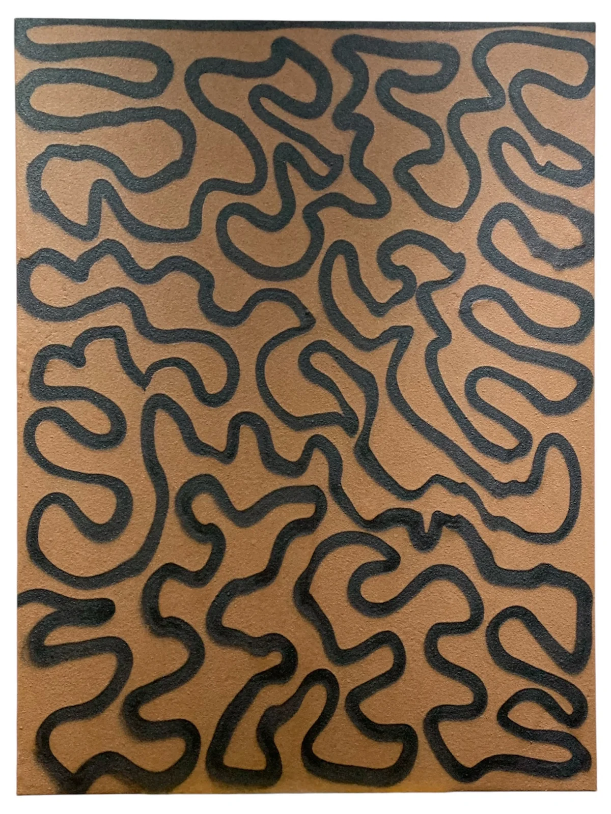 Untitled - mixed media on canvas