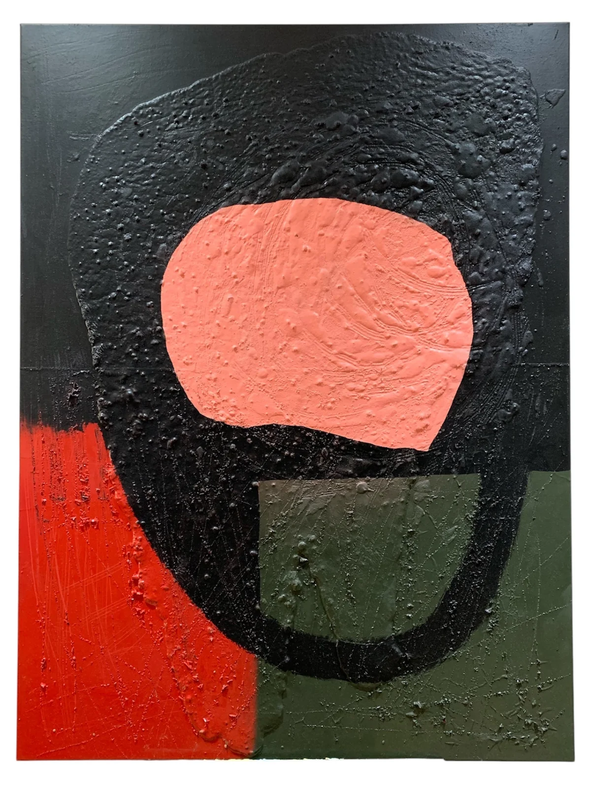 Untitled - mixed media on canvas 91 by 122cm