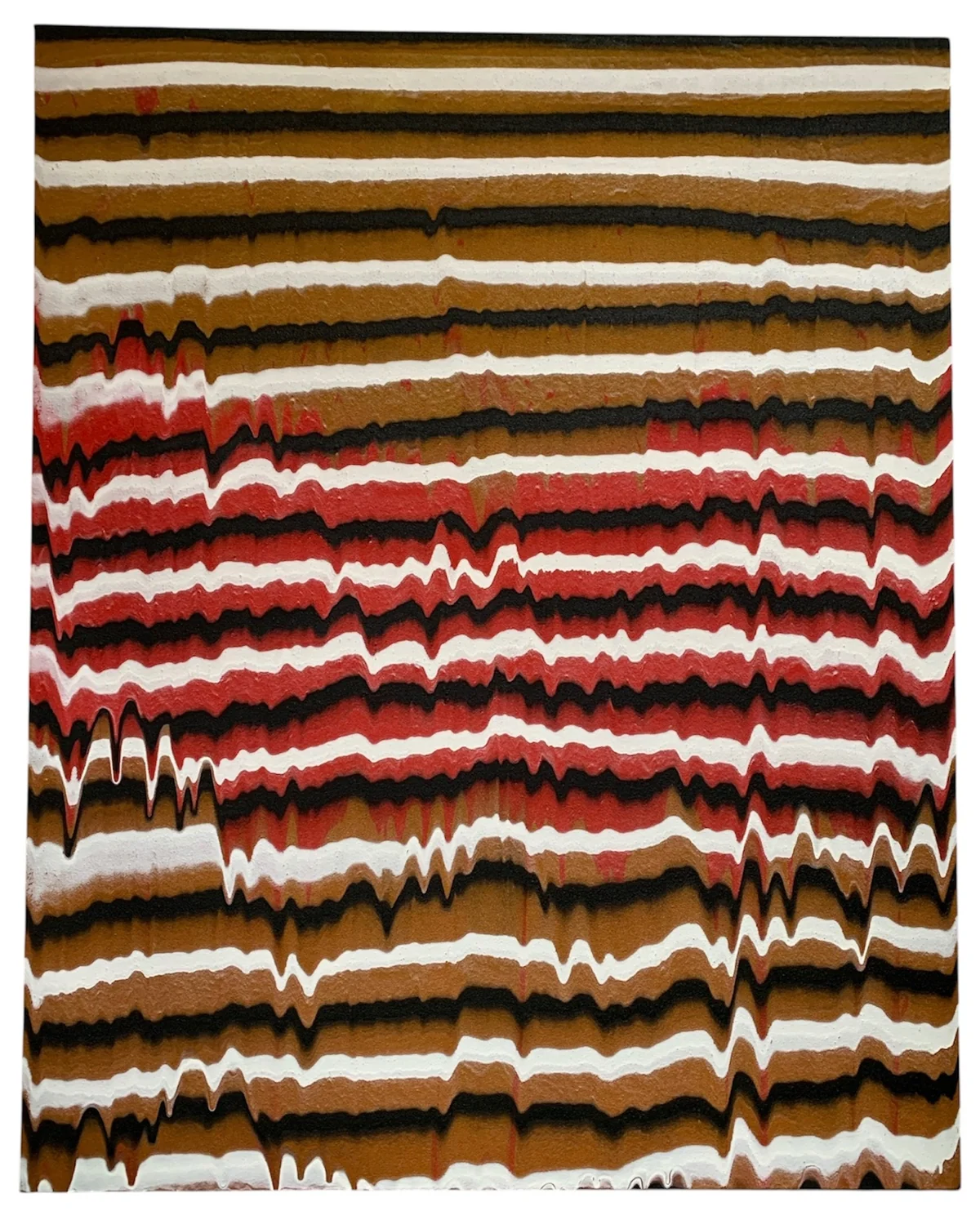 Waves series - mixed media on canvas 122 by 152cm