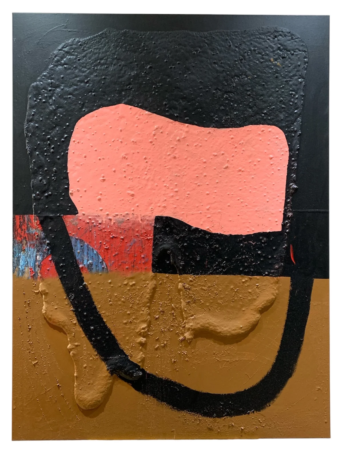 Untitled - mixed media on canvas 91 by 122cm