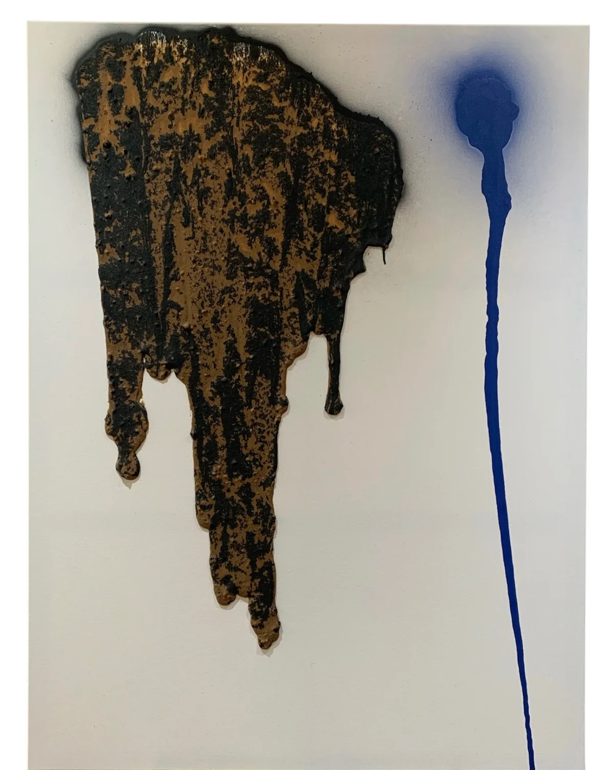 Untitled - mixed media on canvas