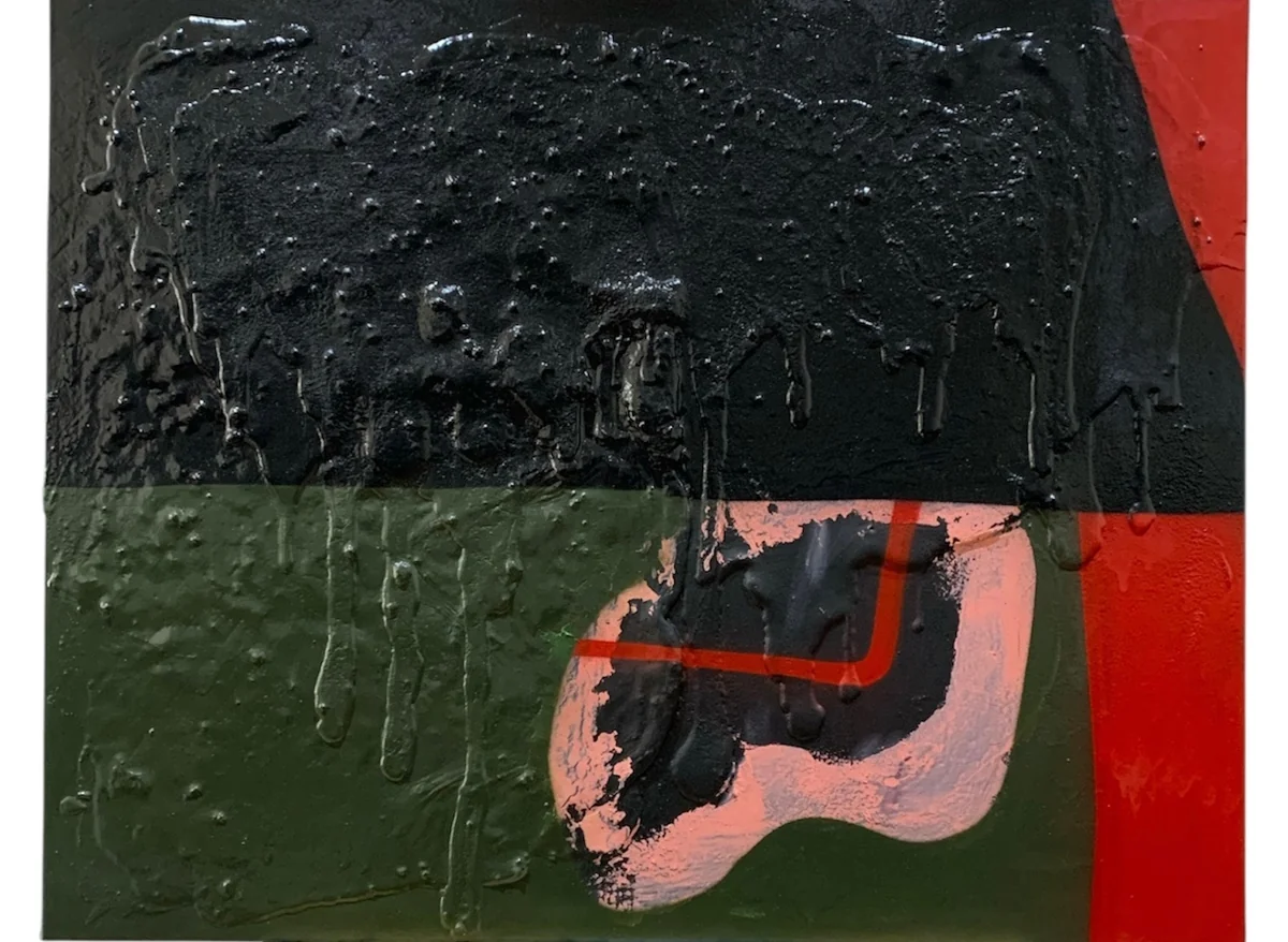 Untitled - mixed media on canvas