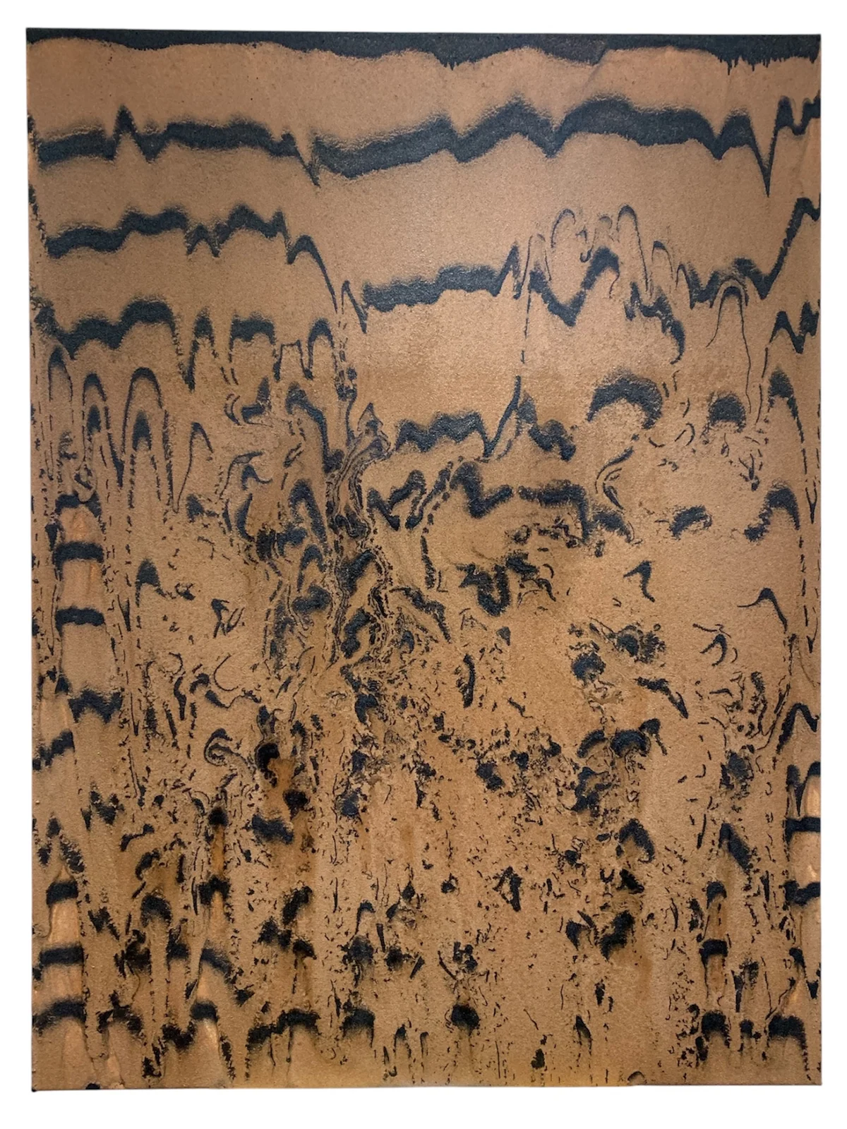 Waves series - mixed media on canvas 91 by 122cm