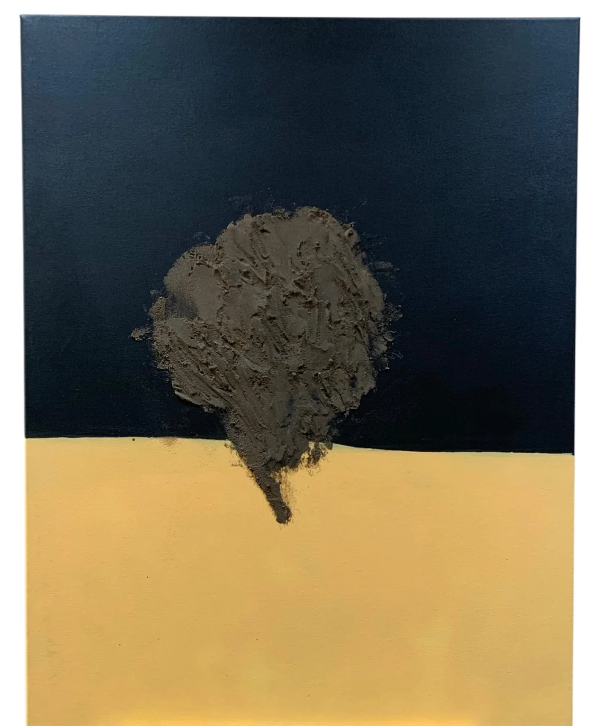 Untitled - mixed media on canvas