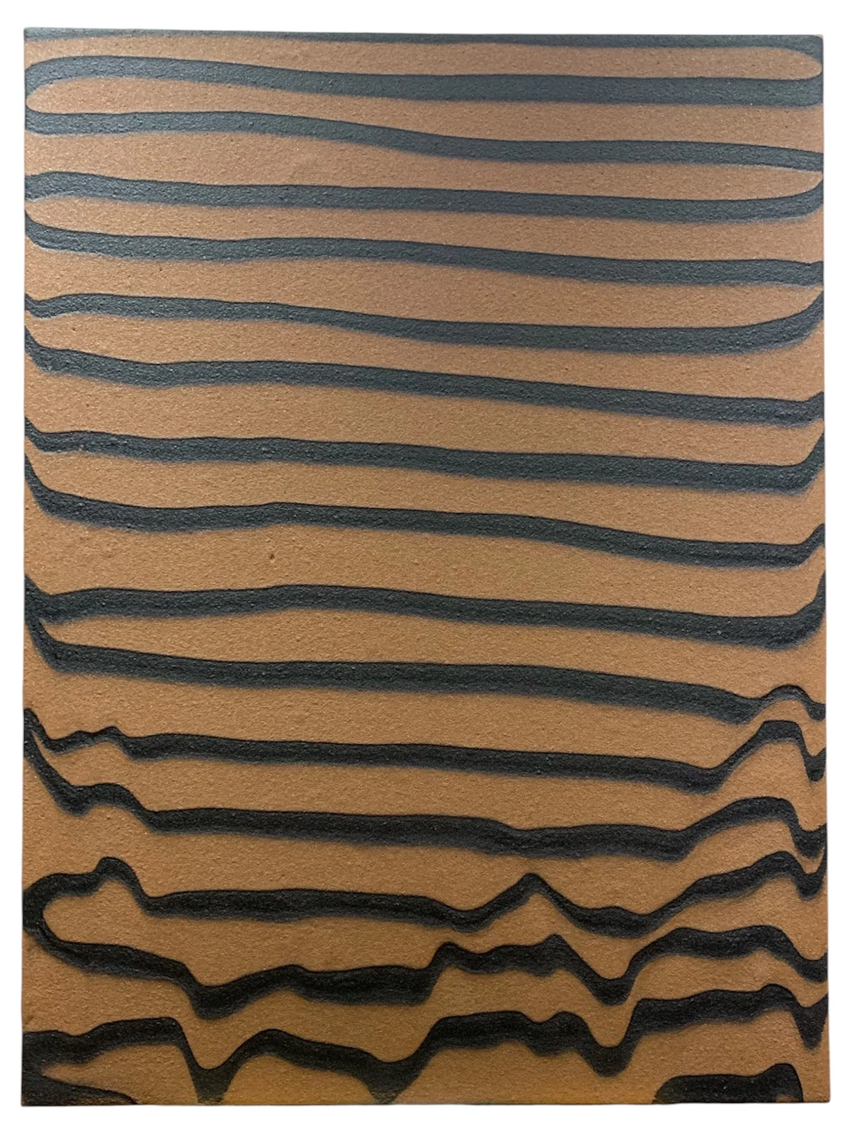 Waves series - mixed media on canvas