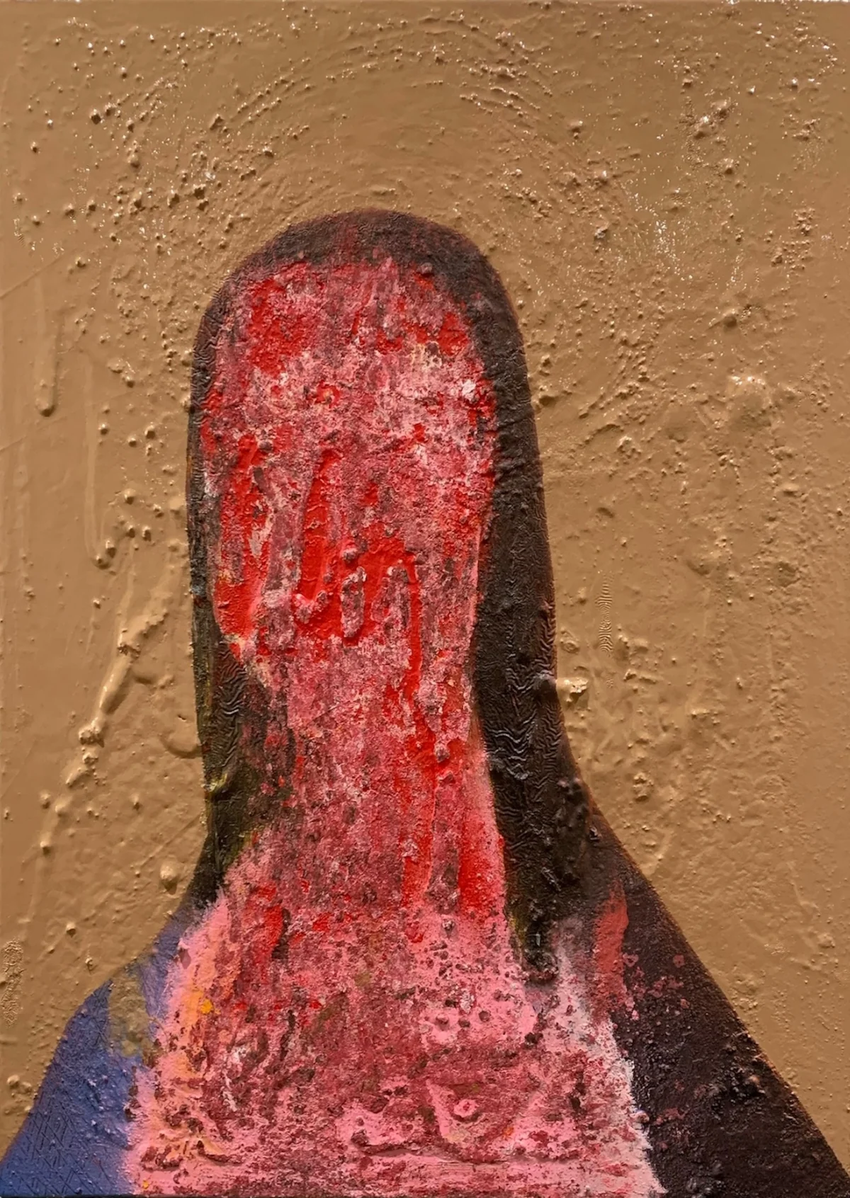 Untitled - mixed media on canvas