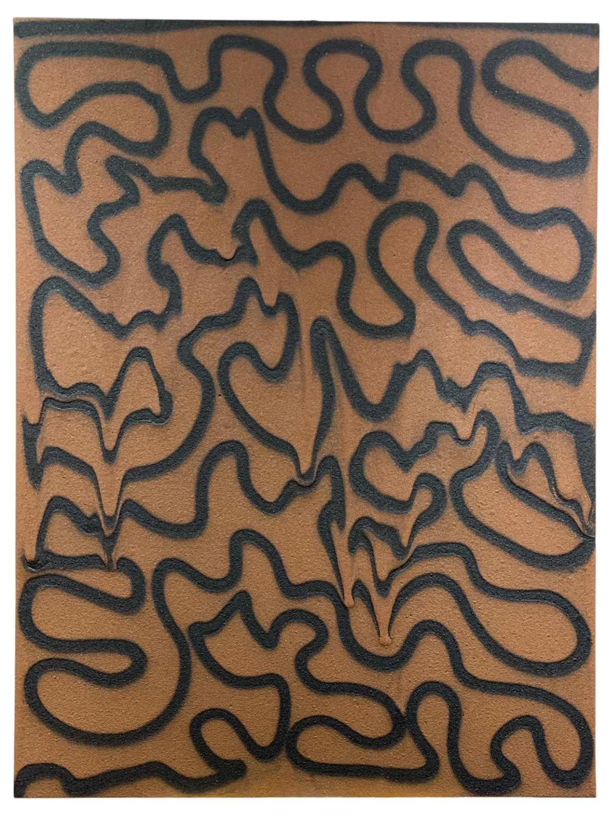 Untitled - mixed media on canvas