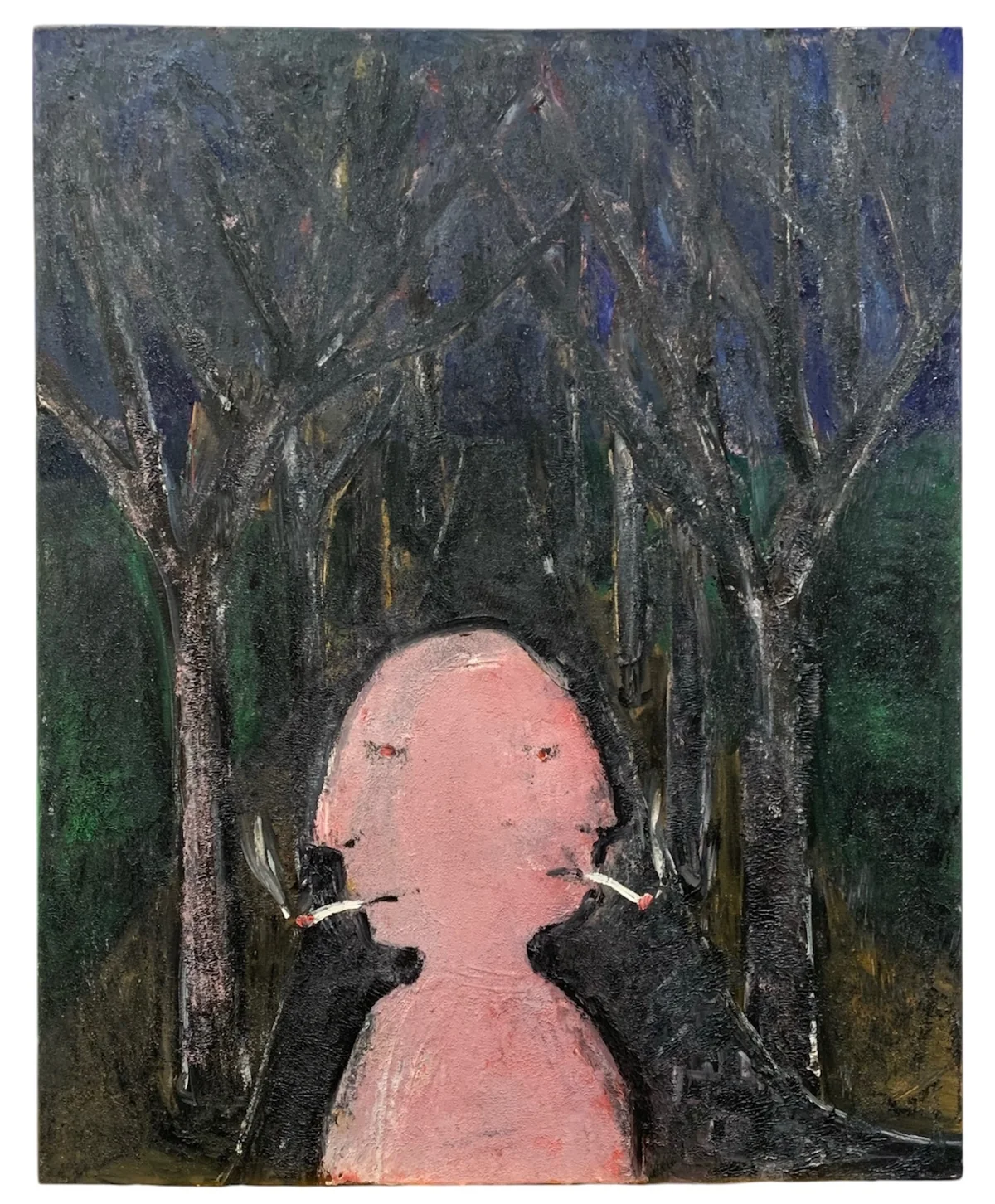 Untitled - mixed media on canvas