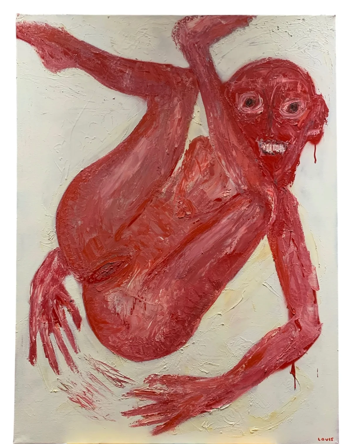 Untitled - mixed media on canvas