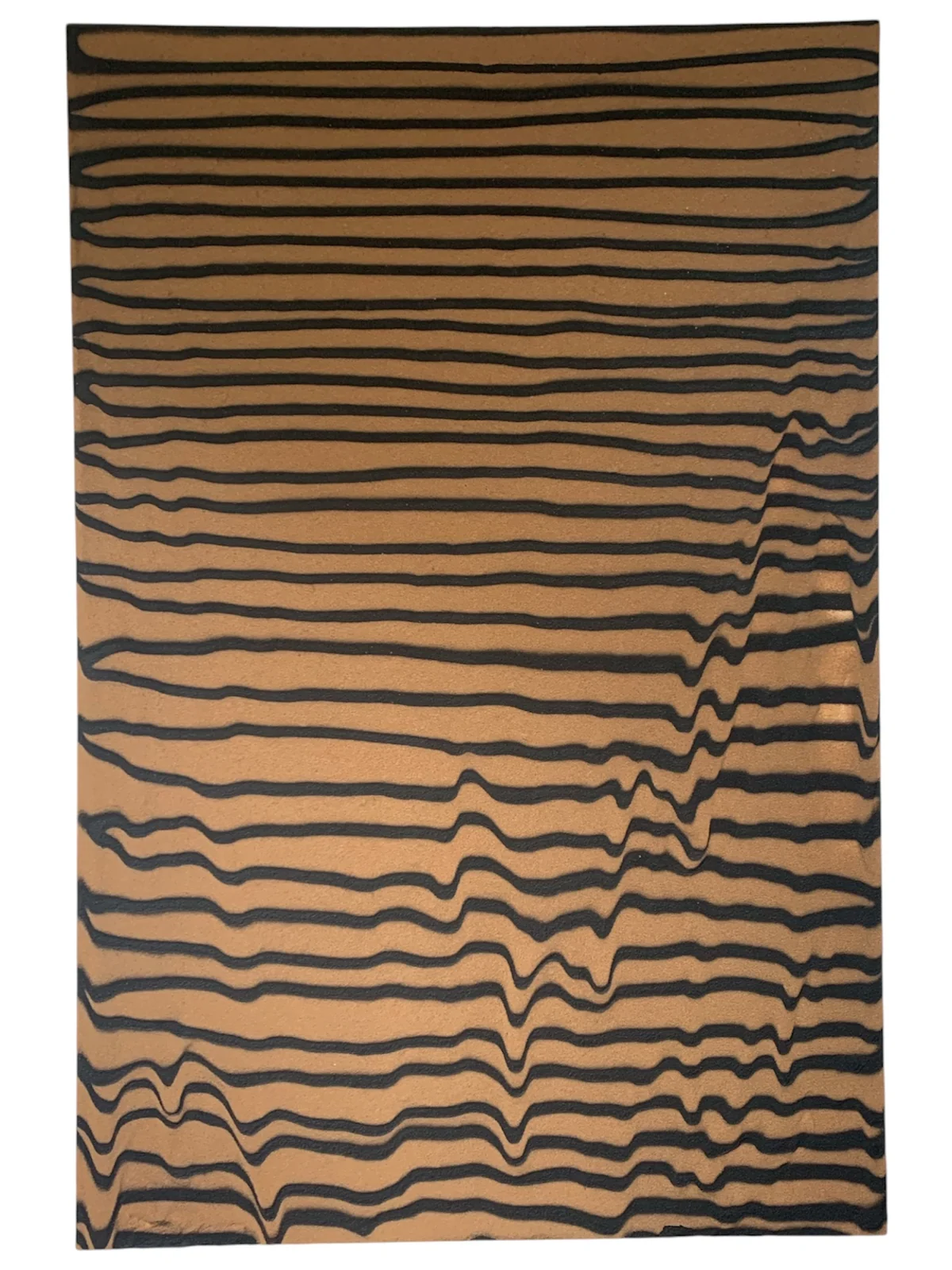 Waves series - mixed media on canvas