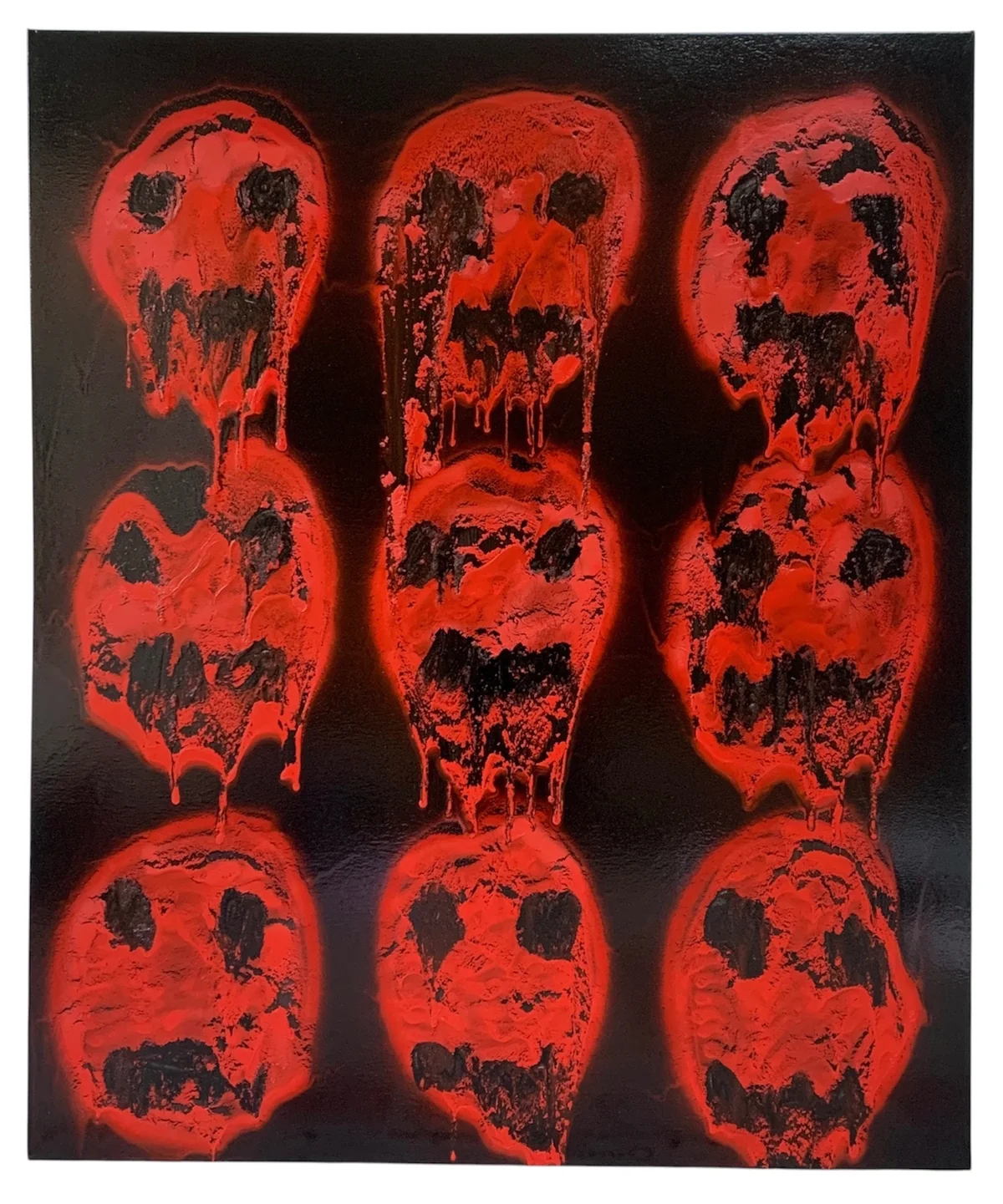 Untitled - mixed media on canvas