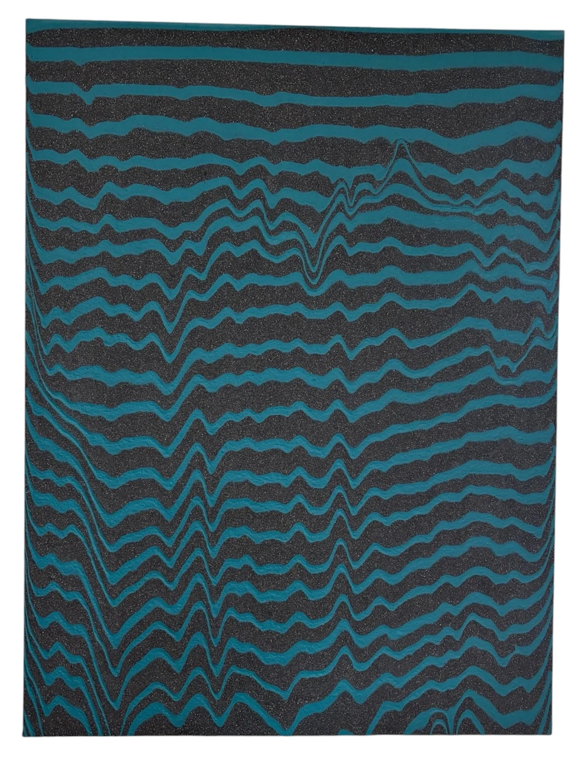 Waves series - mixed media on canvas 91 by 122cm