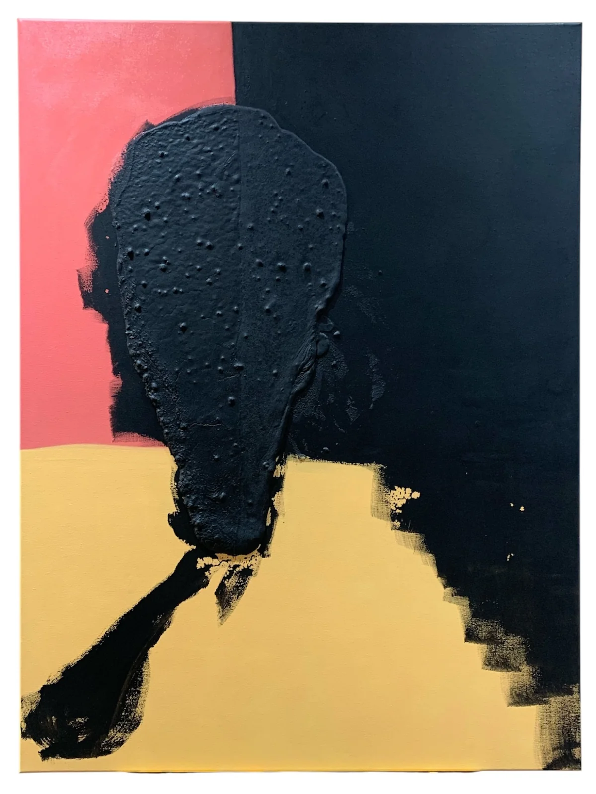 Untitled - mixed media on canvas